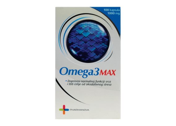 Omega-3MAX 1000 mg 100 kapsula