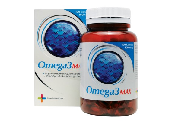 Omega-3MAX 1000 mg 100 kapsula