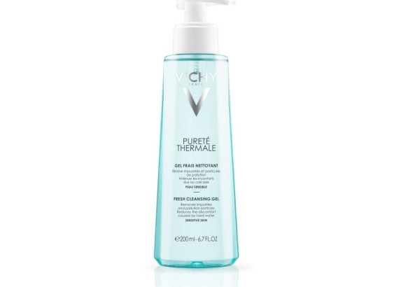 Vichy Pureté Thermale Sveži gel za čišćenje osetljive kože lica 200 ml