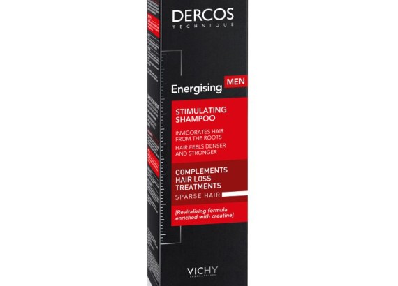 Vichy Dercos Aminexil Men energetski stimulirajući šampon 200 ml