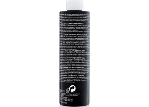 Vichy Dercos Aminexil Men energetski stimulirajući šampon 200 ml