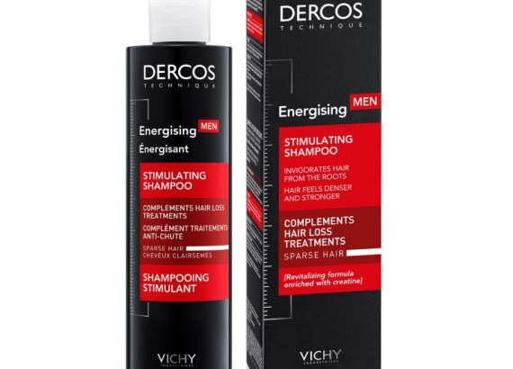 Vichy Dercos Aminexil Men energetski stimulirajući šampon 200 ml