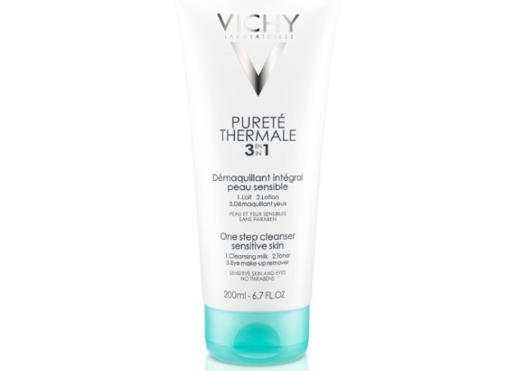 Vichy Pureté Thermale 3u1 sredstvo za uklanjanje šminke 200 ml