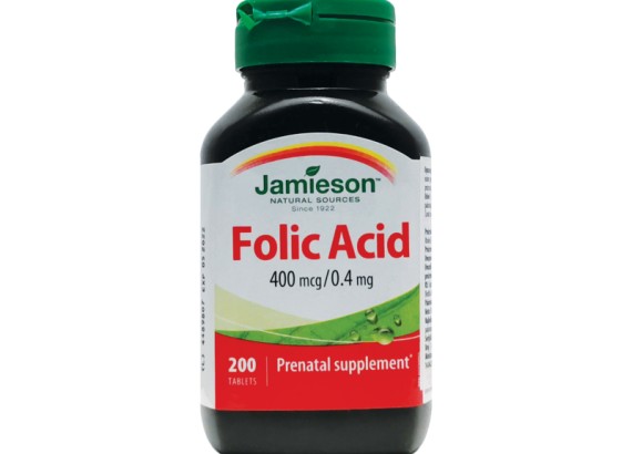 Jamieson Folic Acid 400 mcg 200 tableta