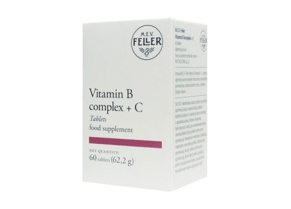 Vitamin B complex + C 60 tableta