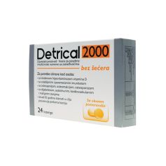 Detrical 2000  24 lozenge sa ukusom pomorandže