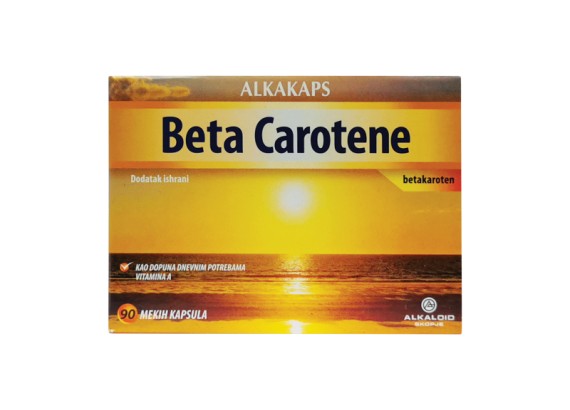 Alkakaps Beta Carotene 90 mekih kapsula