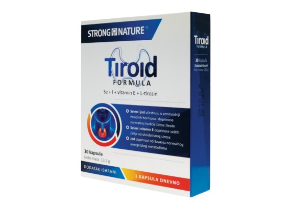 Strong Nature® Tiroid formula 30 kapsula