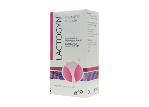 Lactogyn® vaginalne kapsule 7 kom.