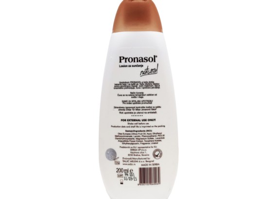 Pronasol Natural losion za sunčanje 200 ml