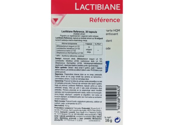 Lactibiane Référence 30 kapsula