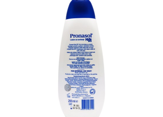 Pronasol Kids SPF40 losion za sunčanje 200 ml