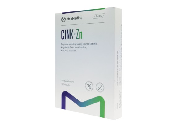 MaxMedica Cink - Zn 50 tableta