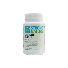 Strong Nature ® Aktivni ugalj 250 mg 30 kapsula