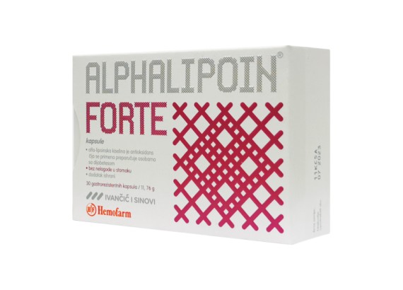 Alphalipoin® forte 30 gastrorezistentnih kapsula