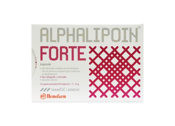 Alphalipoin® forte 30 gastrorezistentnih kapsula