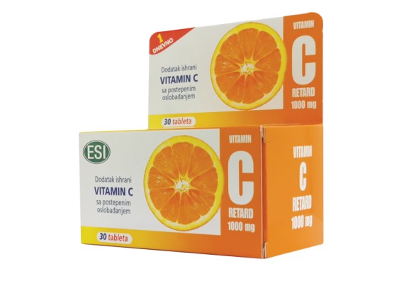 Vitamin C Retard 1000 mg 30 tableta