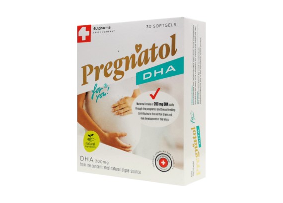 Pregnatol DHA for you® 30 mekih želatinoznih kapsula