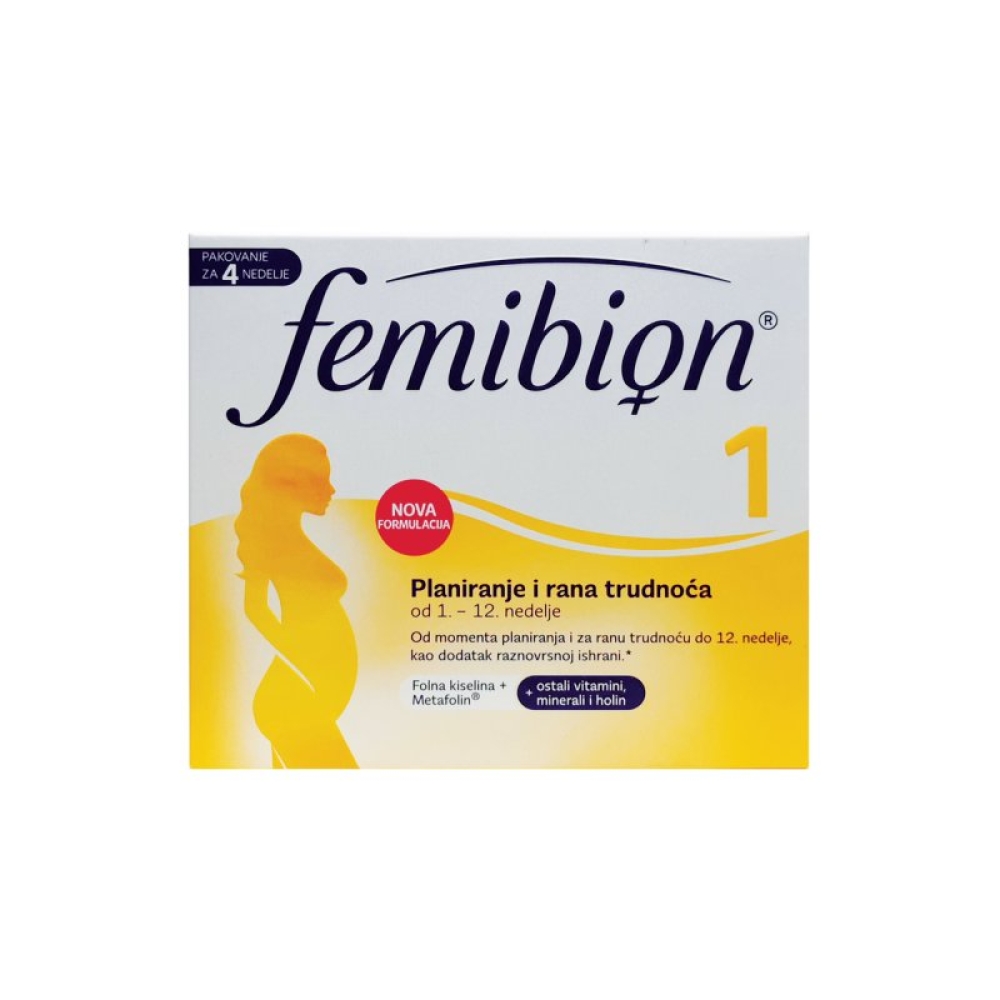 Femibion® 1 28 film tableta | Markfarm apoteka
