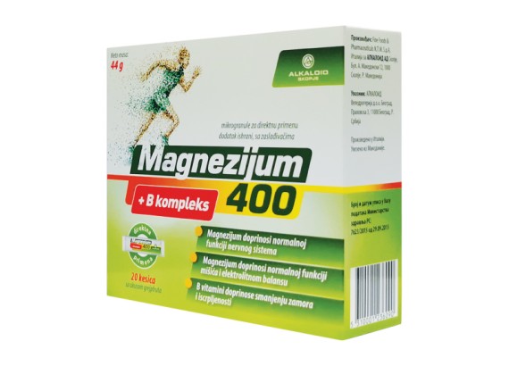 Magnezijum 400 + B kompleks Direkt 