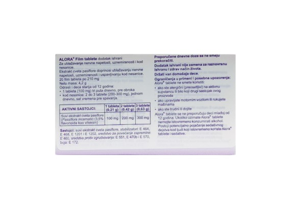 Alora® 210 mg 20 film tableta