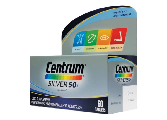 Centrum® SILVER 50+ A-Ž 60 tableta