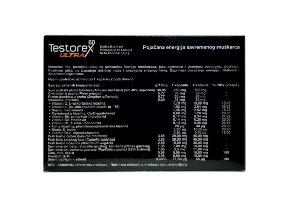 Testorex® ULTRA 60 kapsula