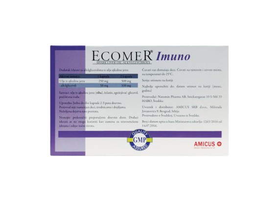 Ecomer® Imuno tabla - 30 kapsula