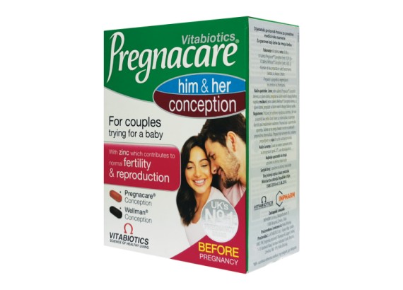 Pregnacare® Him&Her Conception 60 tableta