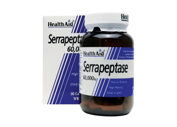 HealthAid Serrapeptase® 60,000 IU  30 kapsula