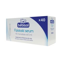Bebisol Fiziološki serum, monodoza od 5 ml