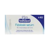 Bebisol Fiziološki serum, monodoza od 5 ml