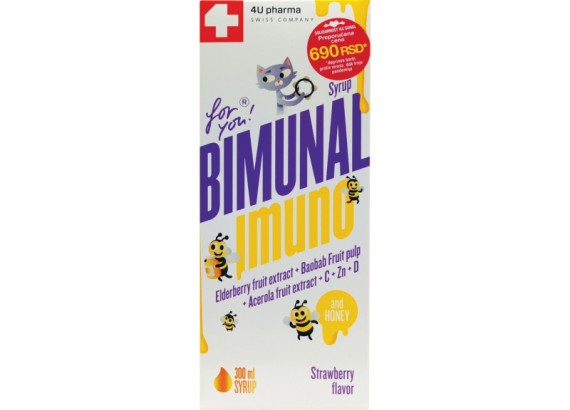 Bimunal Imuno for you® sirup 300 ml