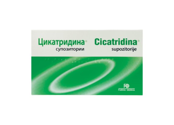 Cicatridina® 10 supozitorija