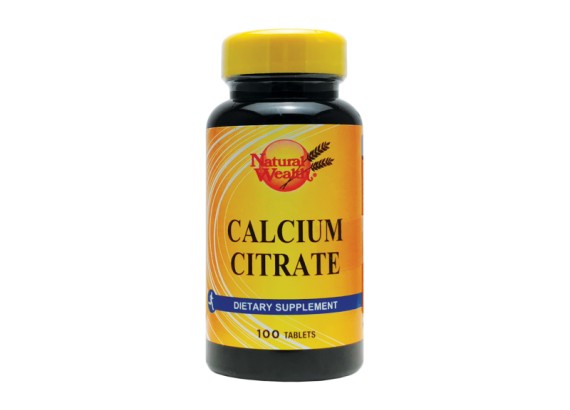 Natural Wealth®  Calcium Citrate 100 tableta