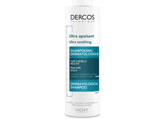 Vichy Dercos Izuzetno umirujući šampon za normalnu do masnu kosu 200 ml