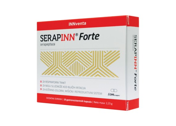SerapINN Forte 10 gastrorezistentnih kapsula