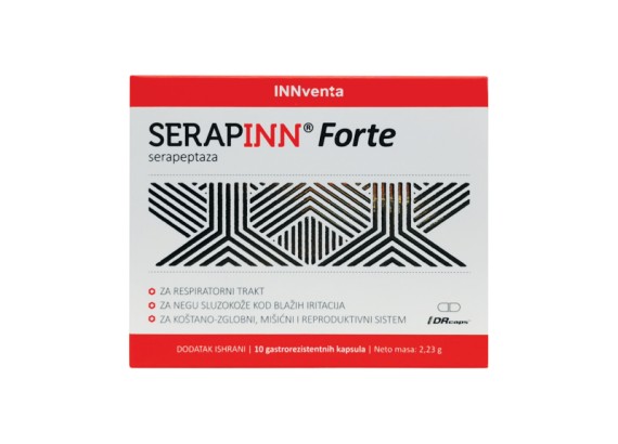 SerapINN Forte 10 gastrorezistentnih kapsula