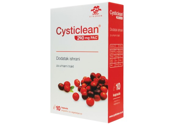 Cysticlean® brusnica 10 kapsula      