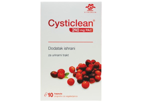 Cysticlean® brusnica 10 kapsula      