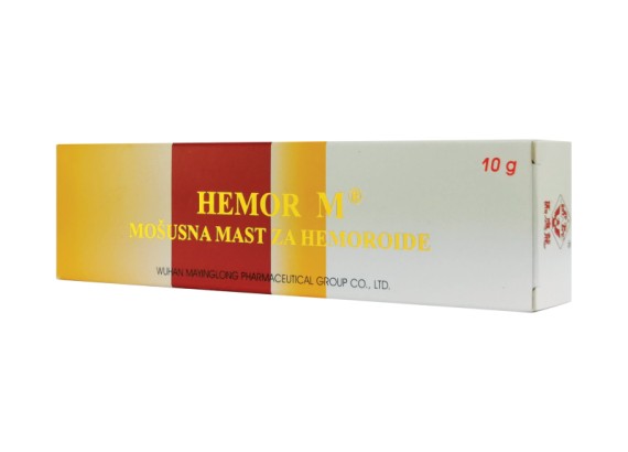 Hemor M® mošusna mast za hemoroide 10 grama