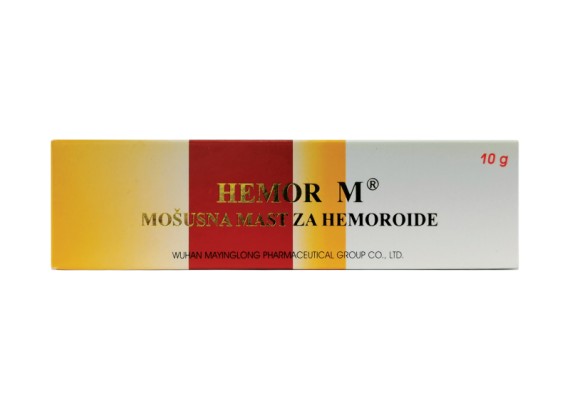 Hemor M® mošusna mast za hemoroide 10 grama