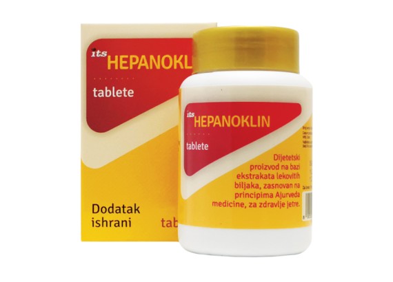 Hepanoklin 60 tableta