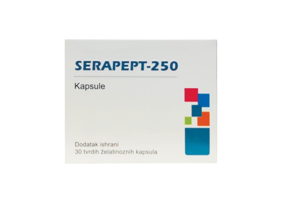 Serapept-250 30 kapsula