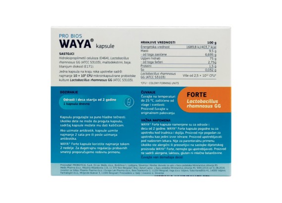 Waya® Forte 15 kapsula