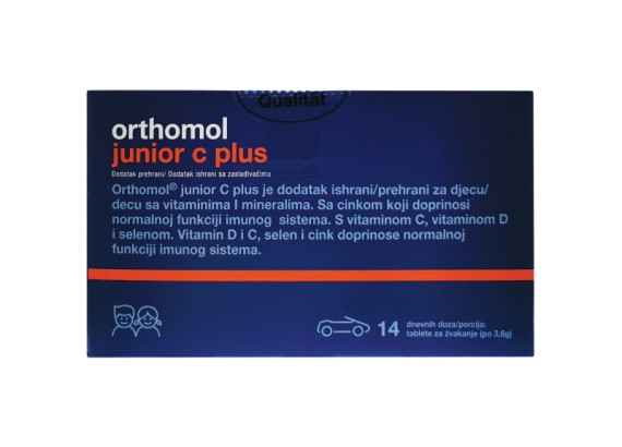 Orthomol Immun junior plus C 14 doza