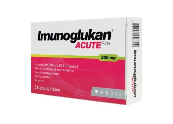 Imunoglukan® Acute P4H 5 kapsula