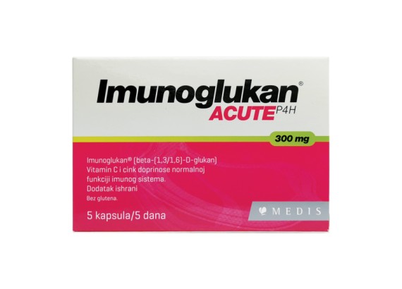 Imunoglukan® Acute P4H 5 kapsula