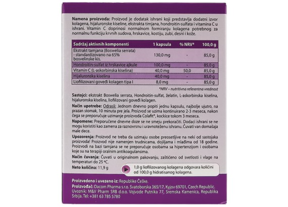 Hyalfit® + Vitamin C 30 kapsula