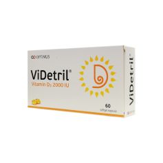ViDetril® D3 2000 IU 60 softgel kapsula